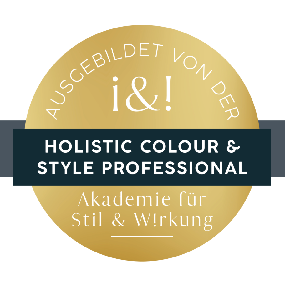 Holistic Colour & Style Professional Ausbildungssiegel der Akademie für Stil & Wirkung